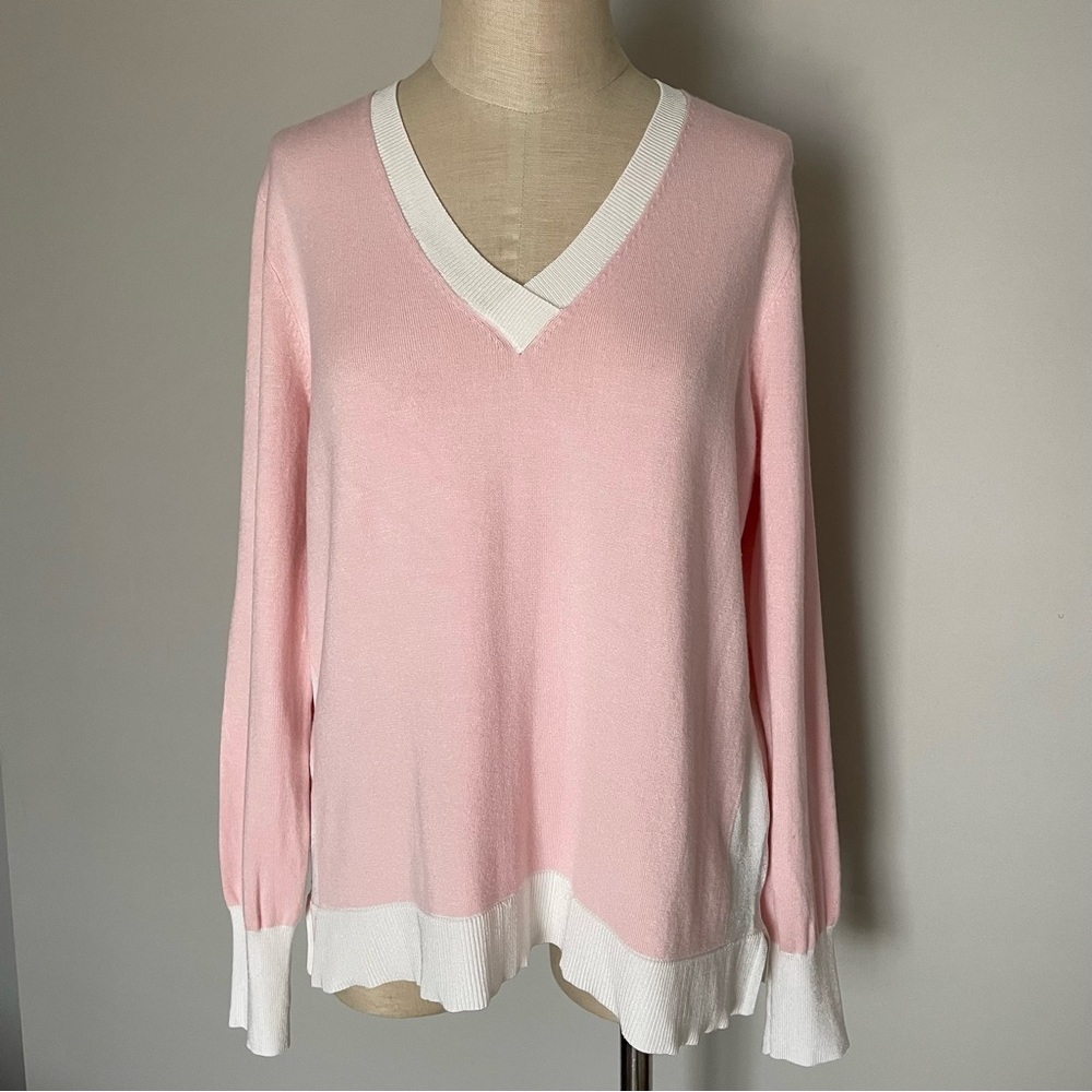 Tommy Hilfiger pink sweater size L